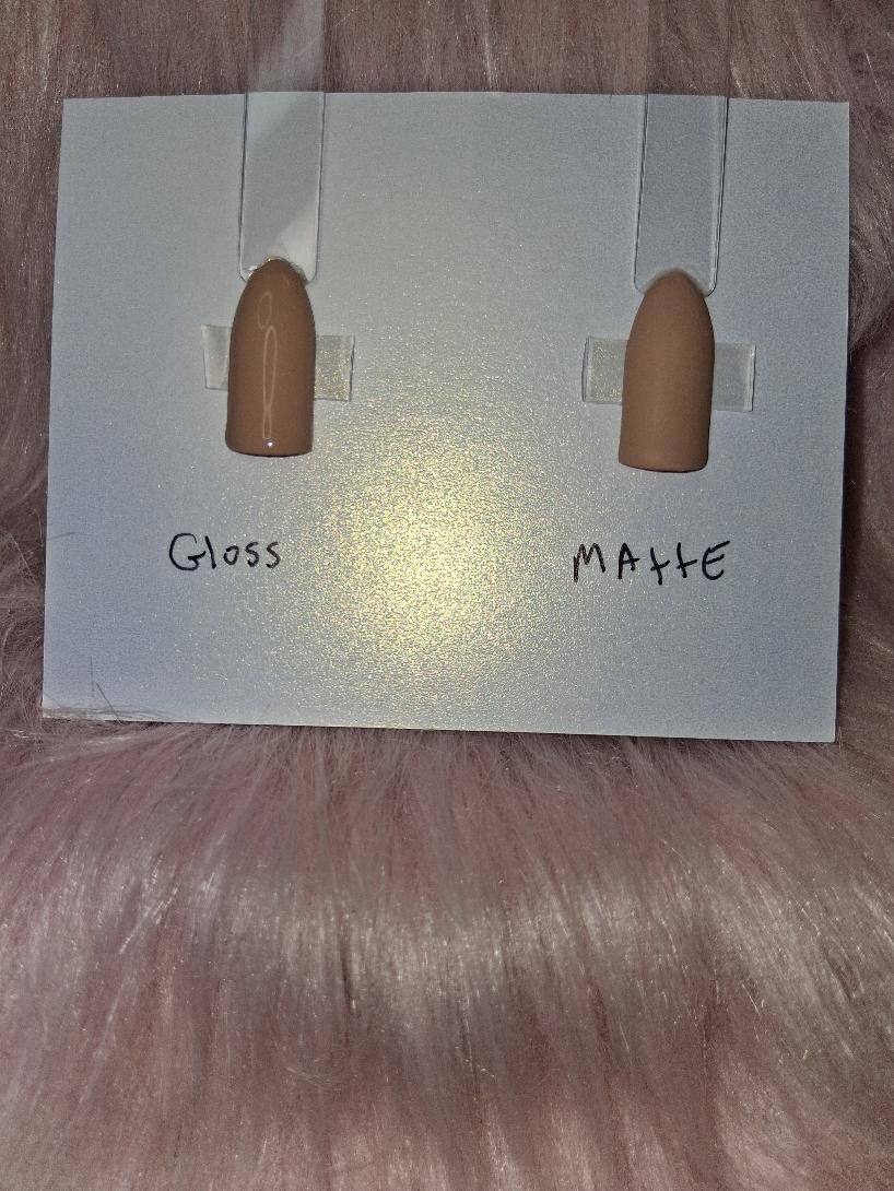 Carmelo Latte Nail Set