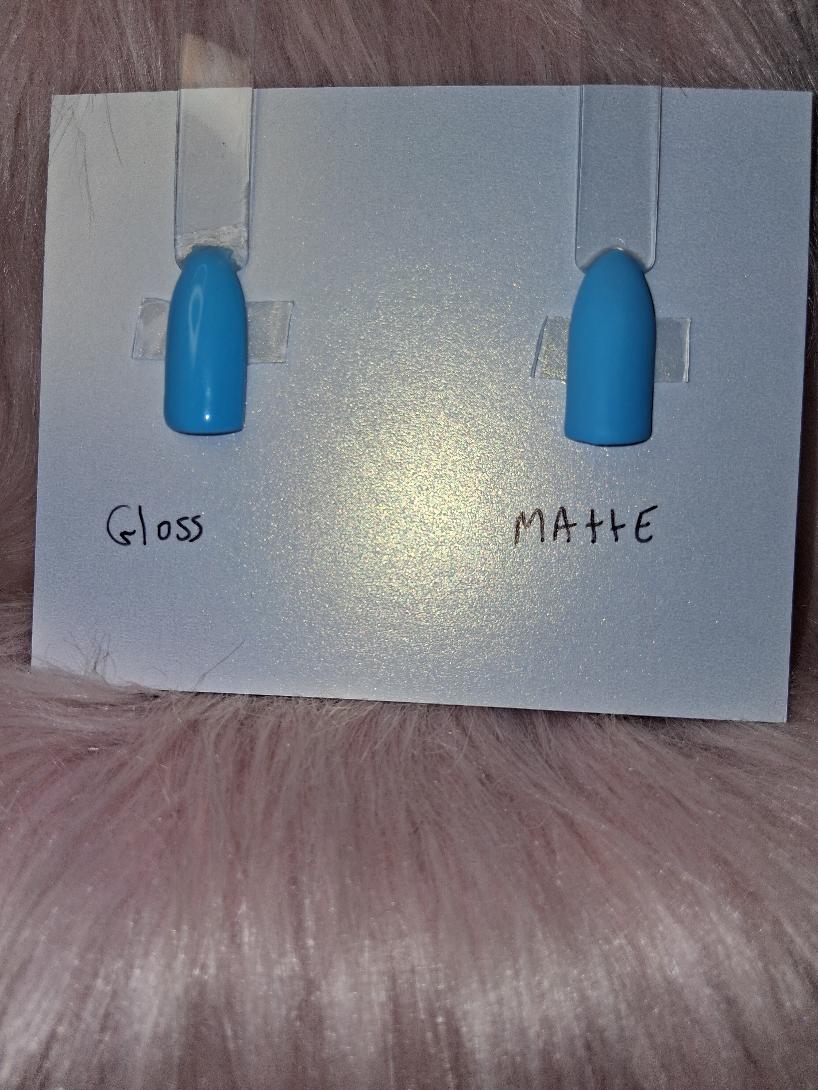 Cotton Candy Blue Nail Set