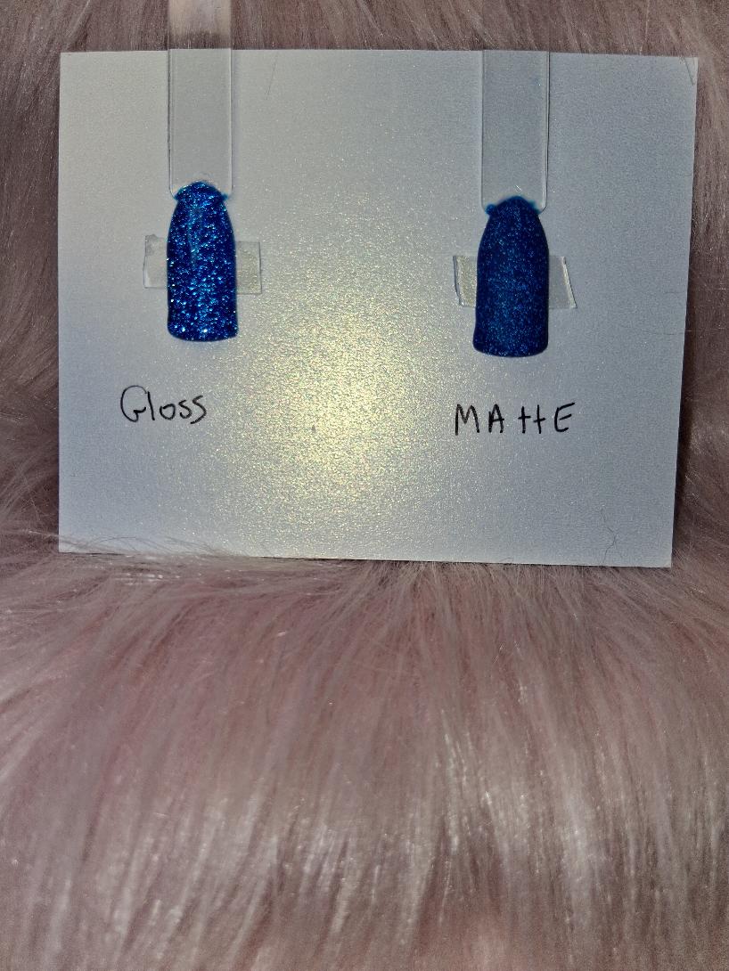 Dark Blue Glacier Nail Set
