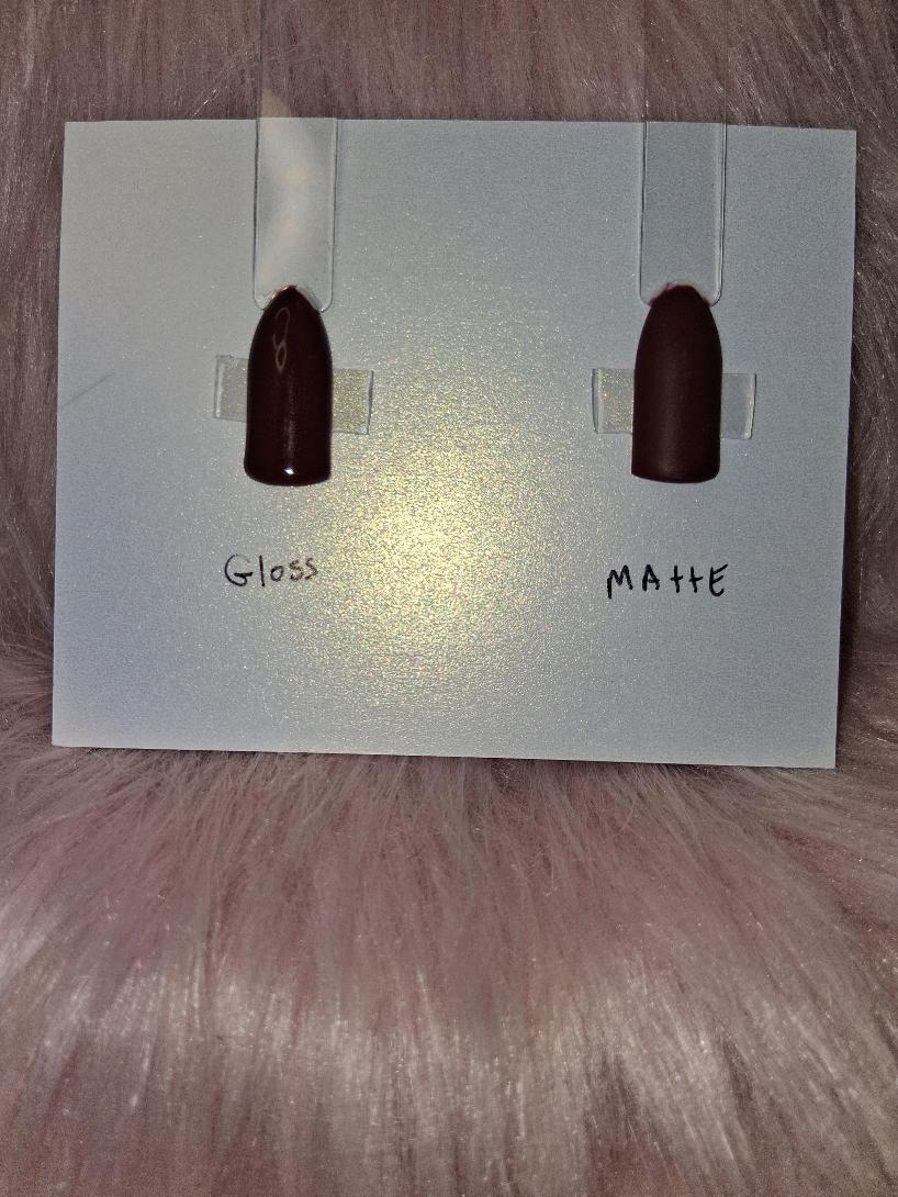 Dark Wine Nail Set