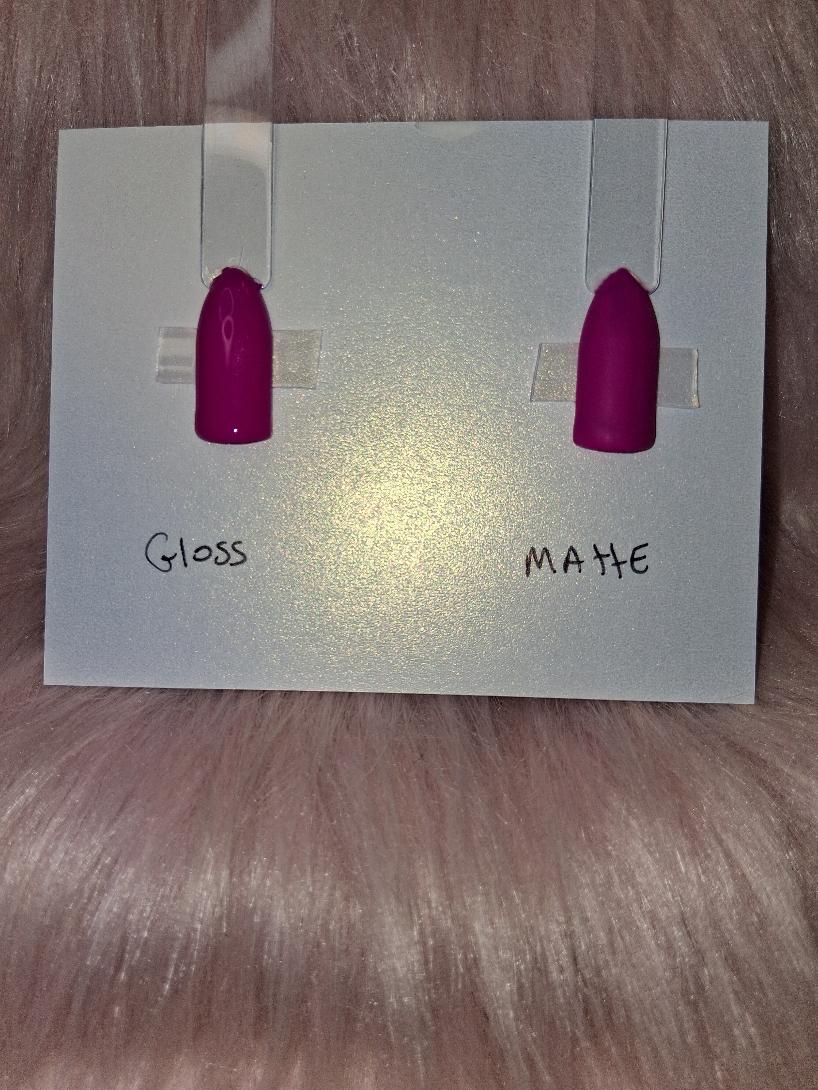 Lovely Magenta Nail Set