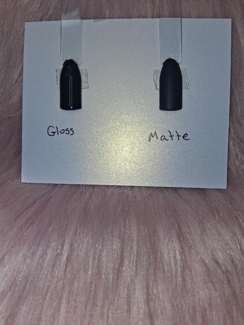 Onyx Black Nail Set