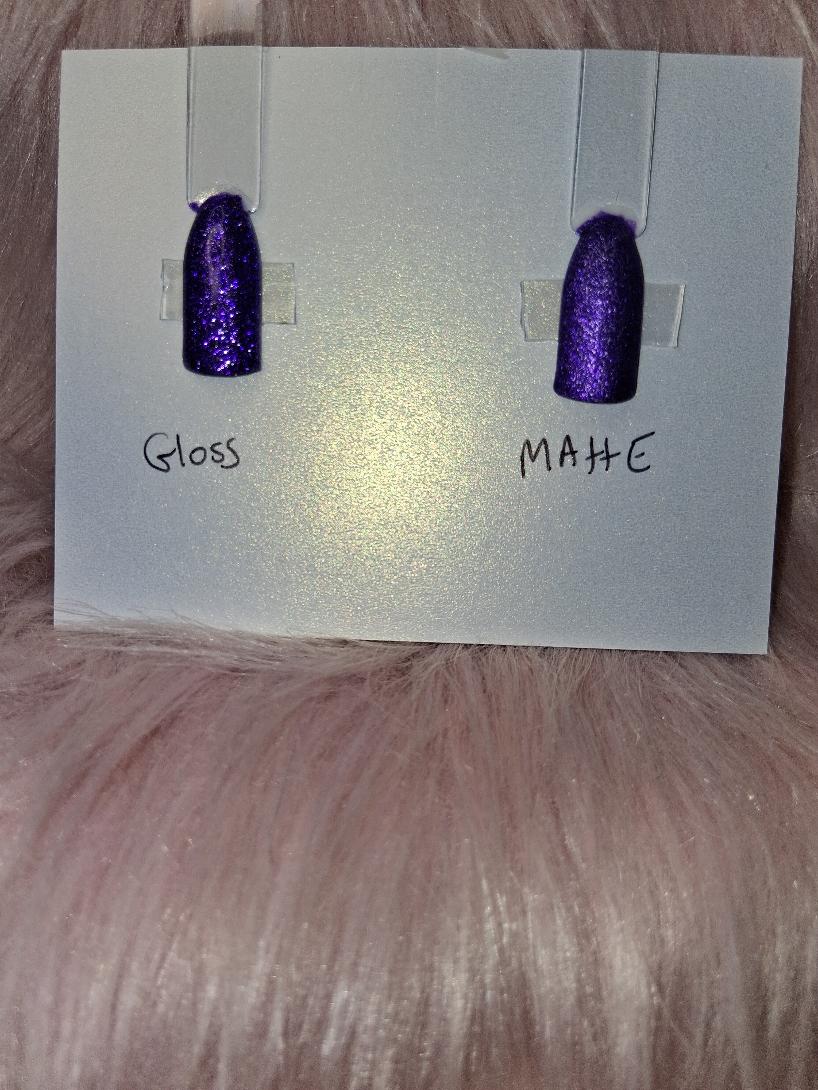 Purple Galaxy Nail Set