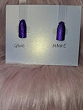 Purple Galaxy Nail Set