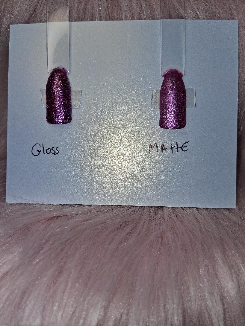 Purple Sparkler Nail Set