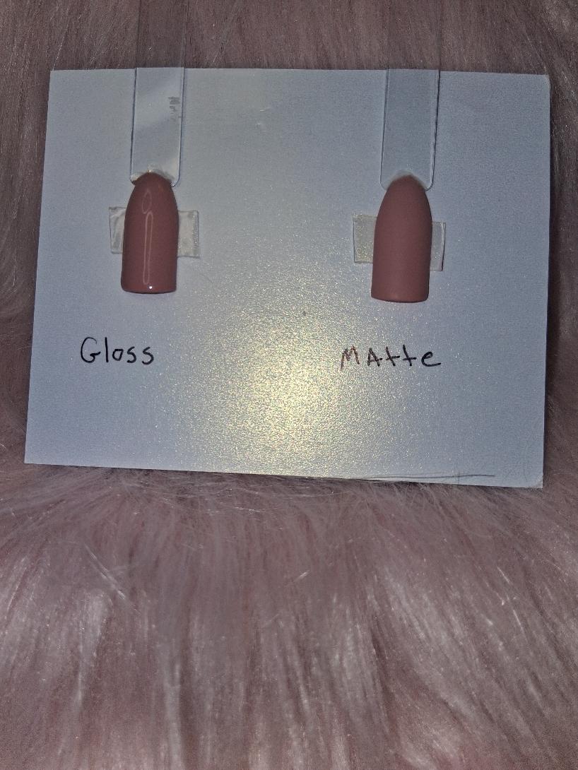 Rose Latte Nail Set