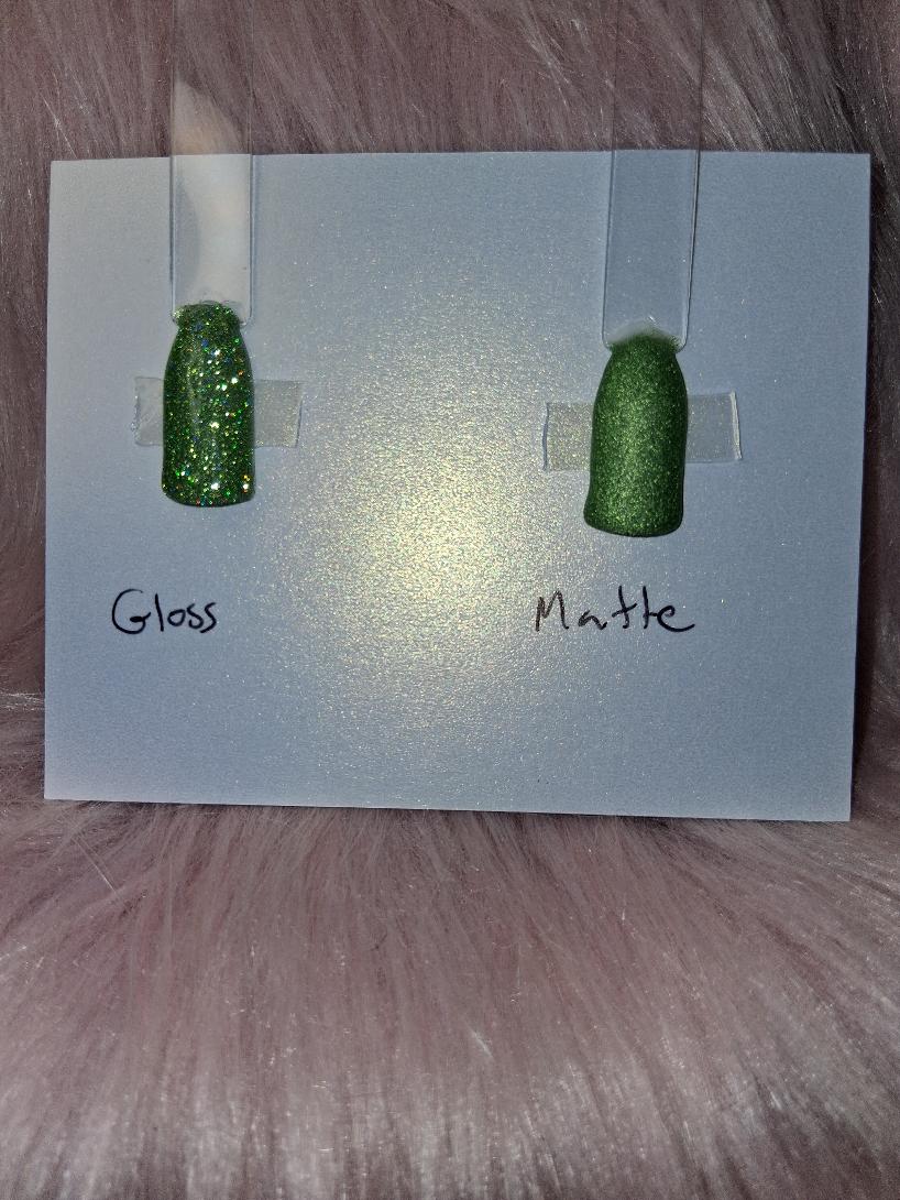 Spearmint Sparkle Nail Set